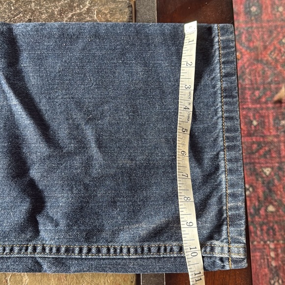 Men’s Anchor Blue Vintage Loose Jeans - Picture 9 of 9